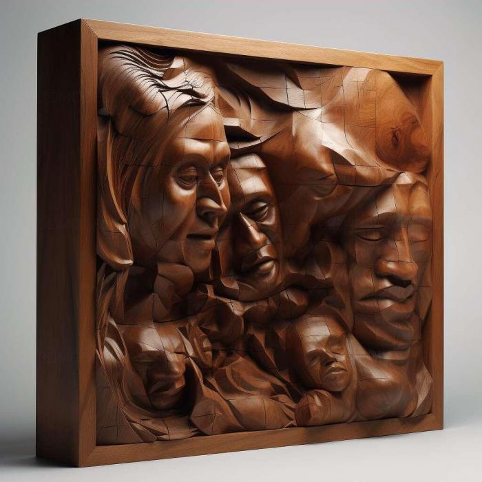 نموذج ثلاثي الأبعاد لآلة CNC 3D Art 